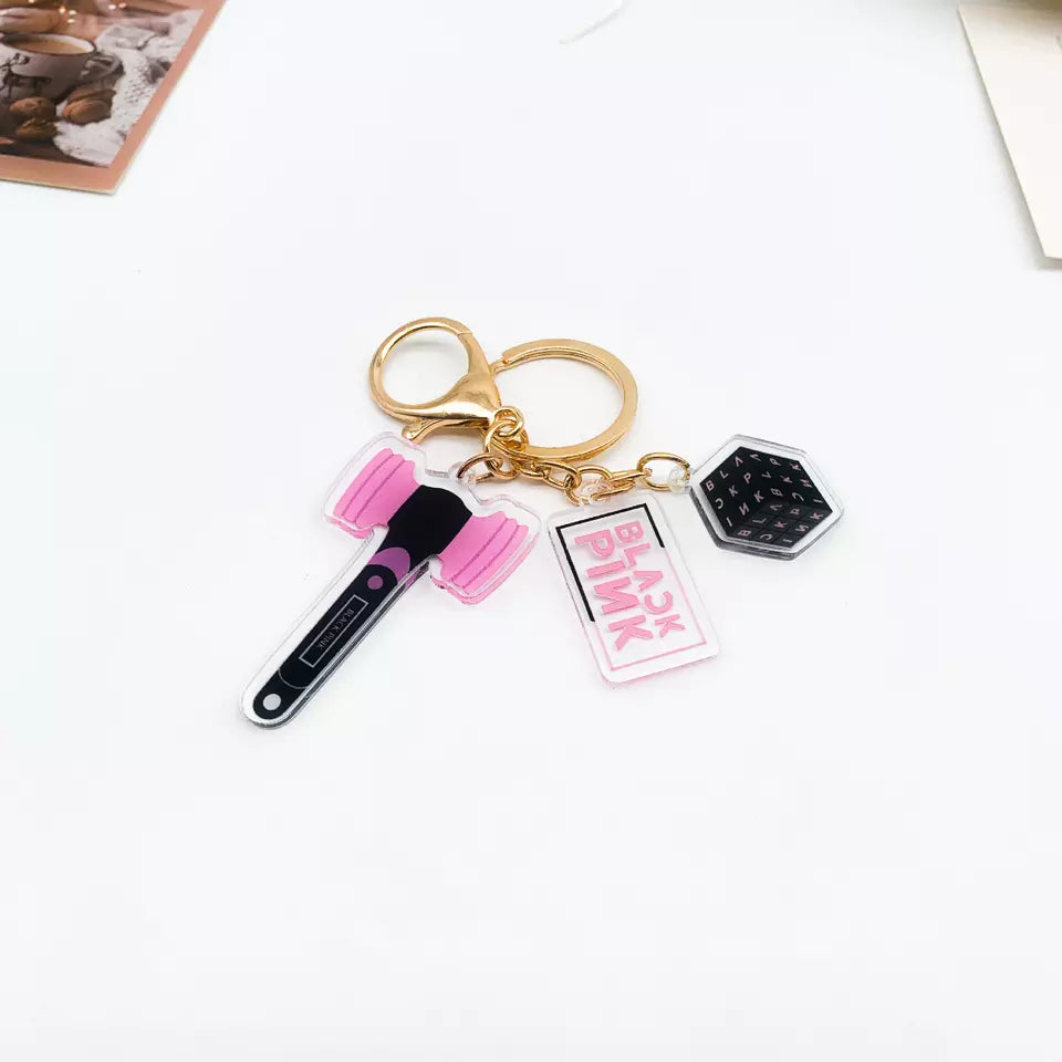 BLACKPINK Lightstick Keychain