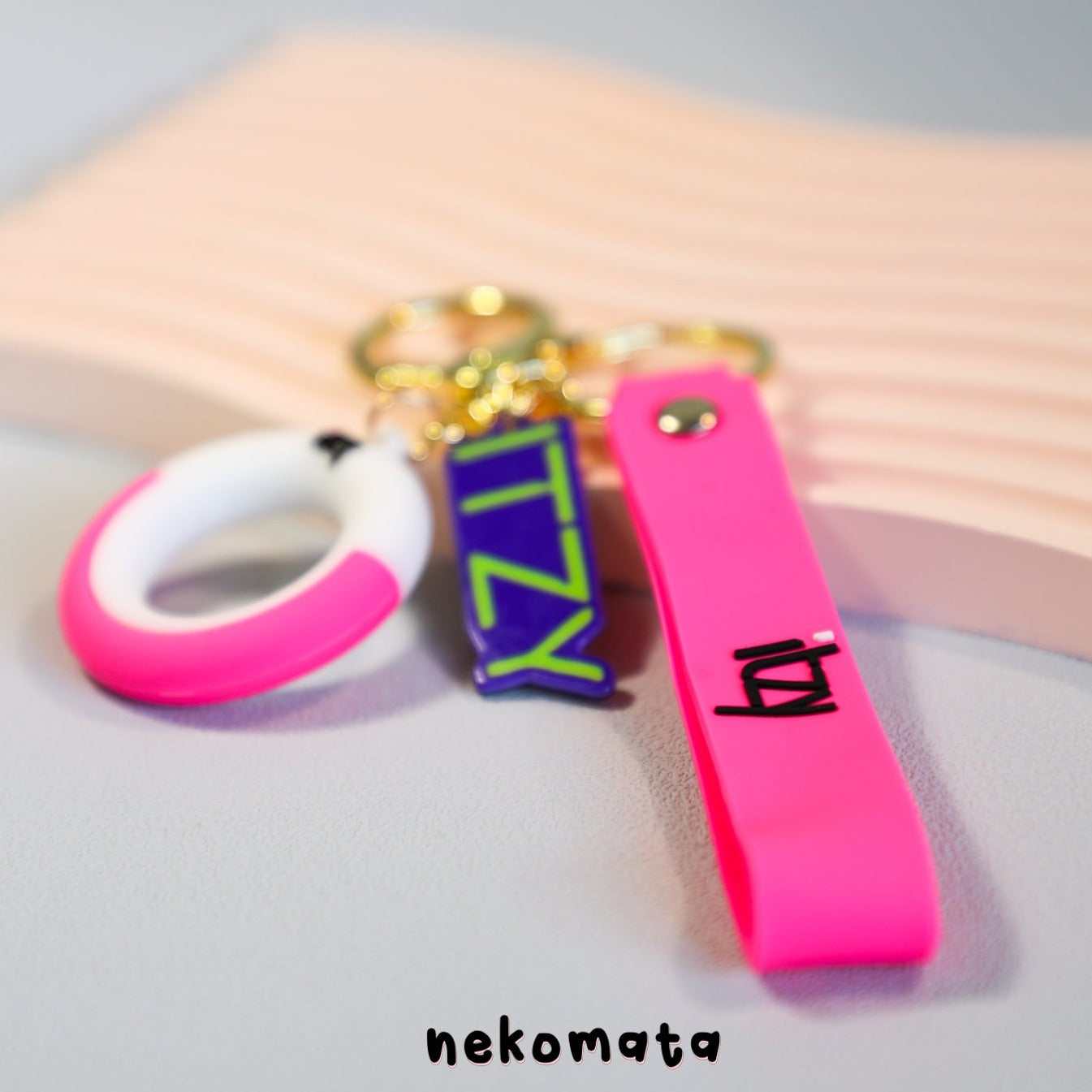 3D ITZY Lightstick Keyring