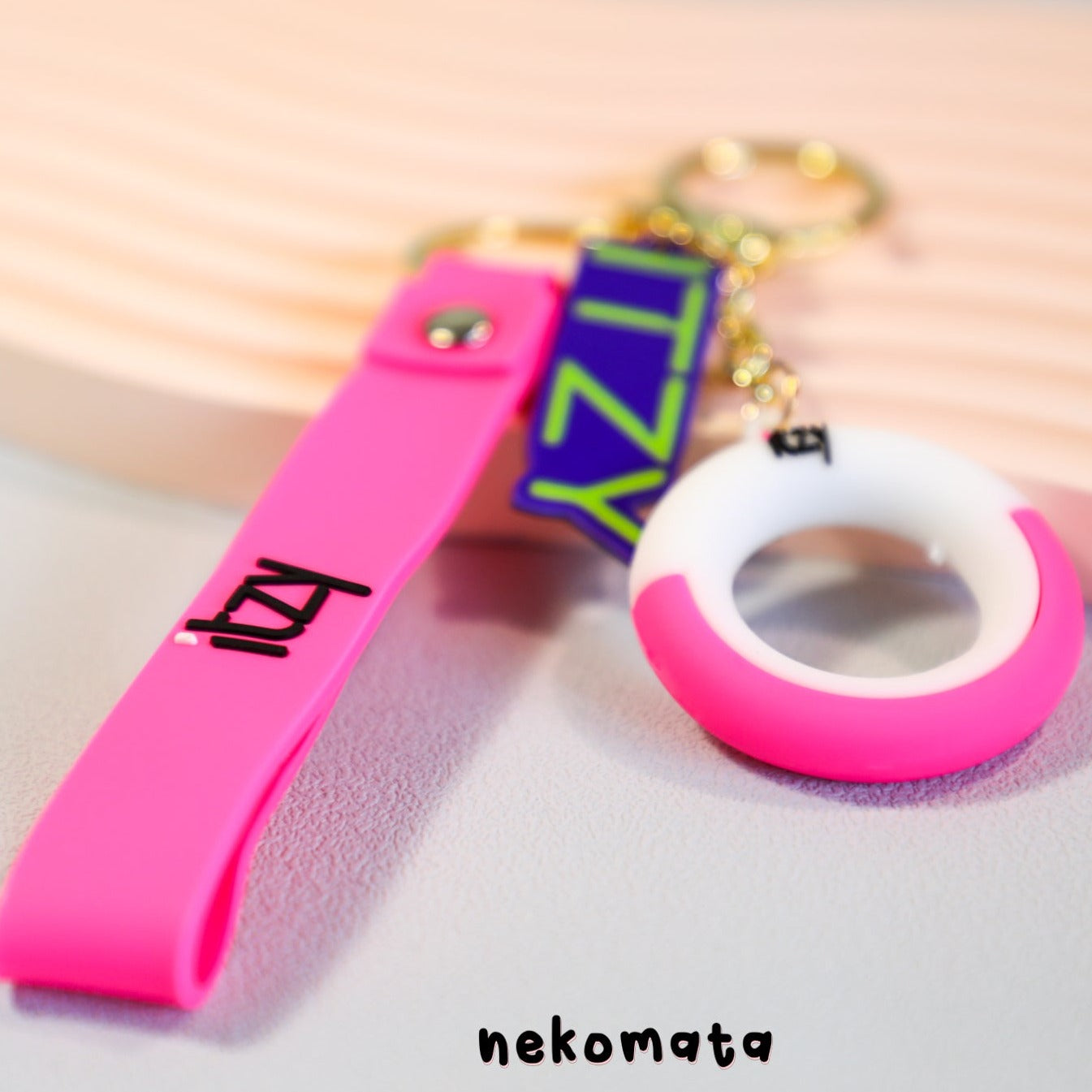 3D ITZY Lightstick Keyring