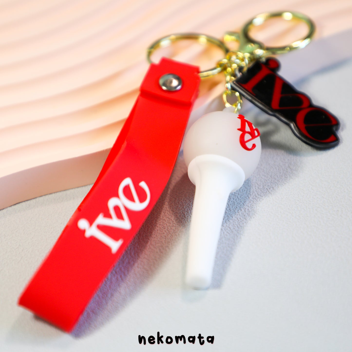 Porte-clés Lightstick 3D IVE