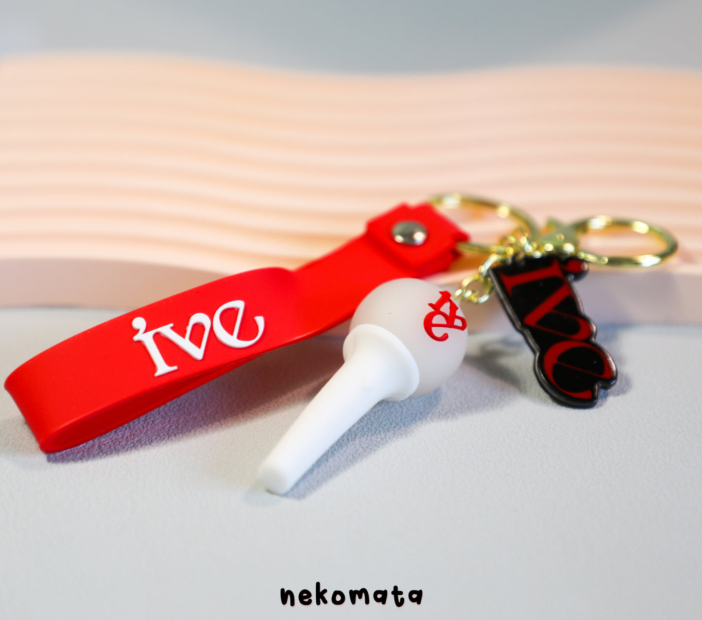 Porte-clés Lightstick 3D IVE