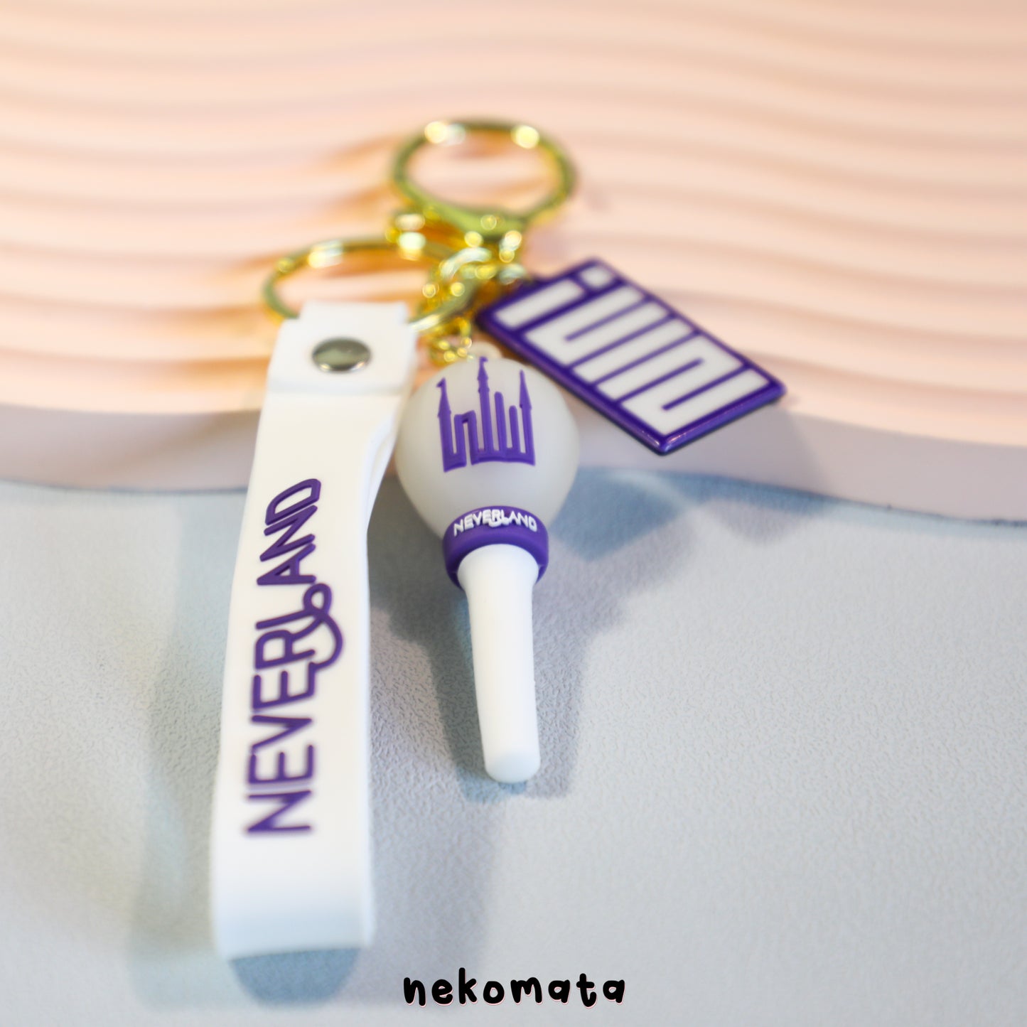 3D (G)I-DLE Lightstick Keyring