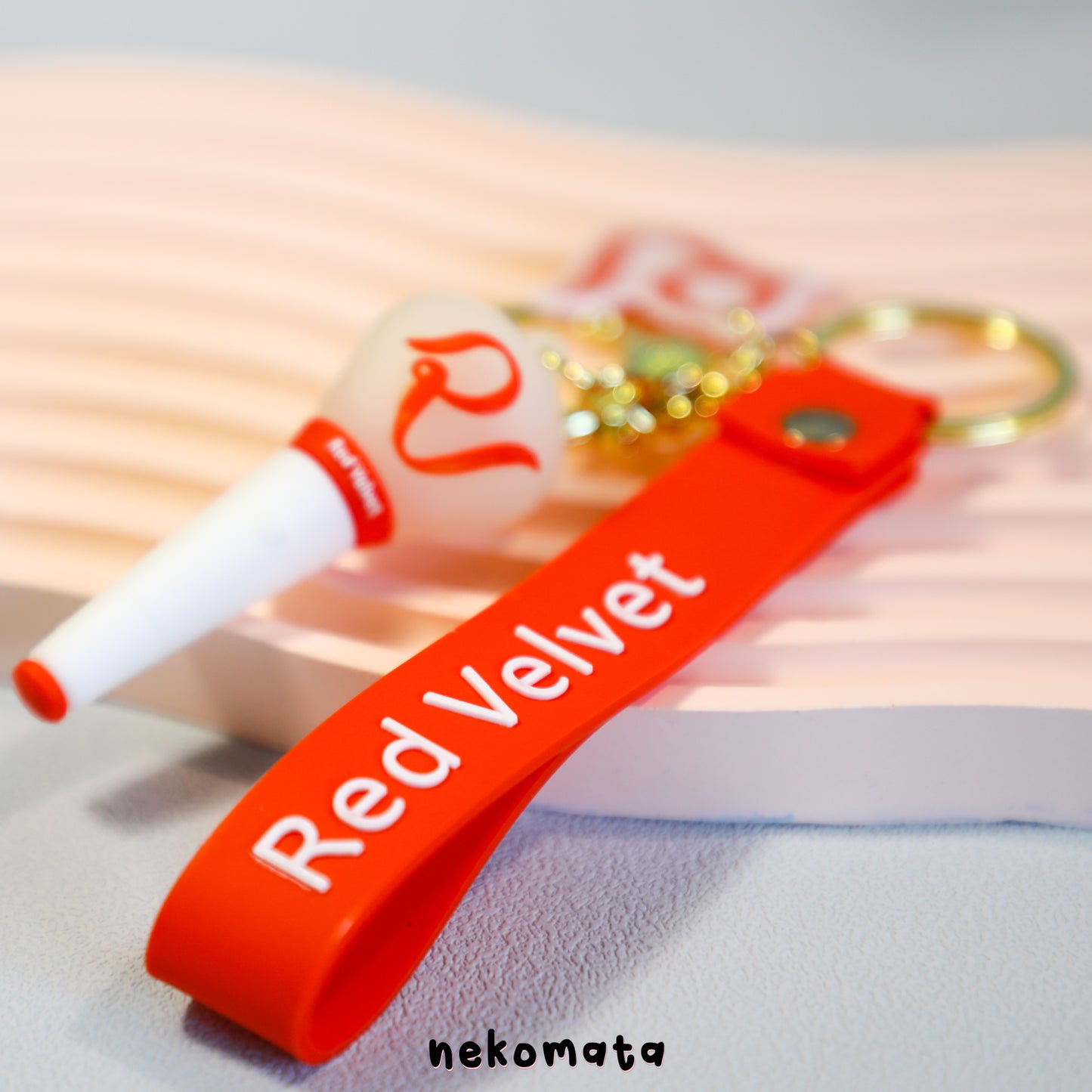 3D RED VELVET Lightstick Keyring