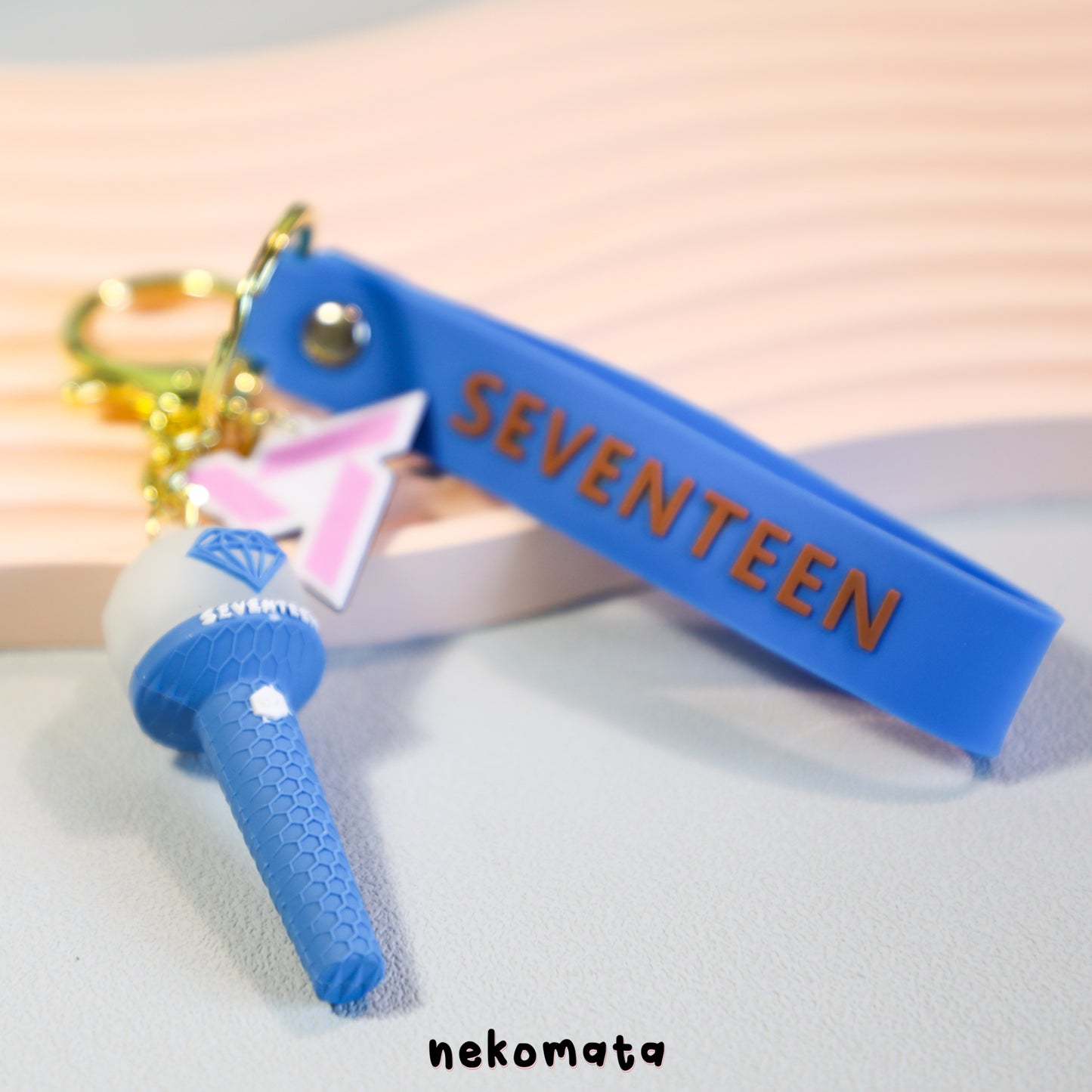 3D SEVENTEEN Lightstick Keyring