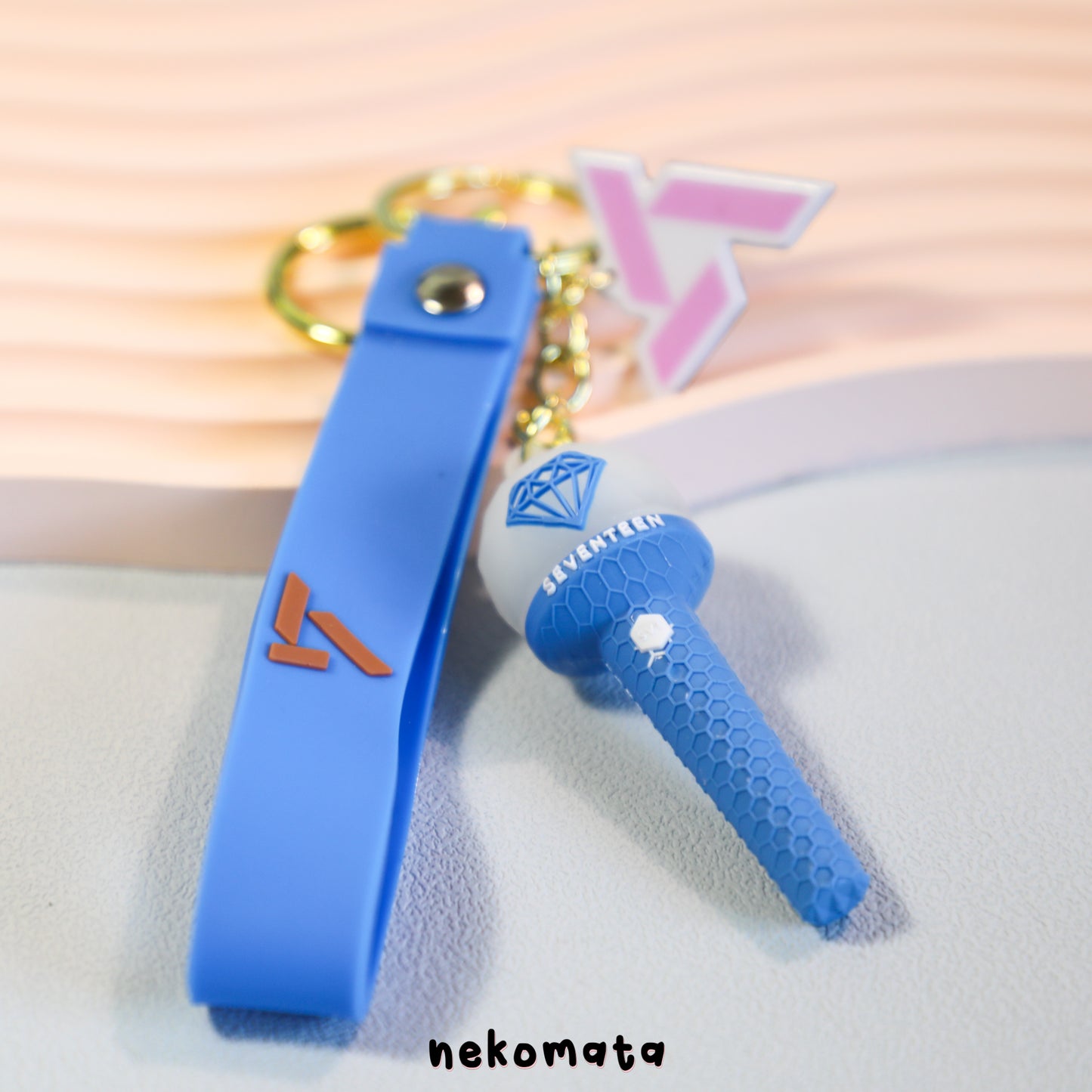 3D SEVENTEEN Lightstick Keyring