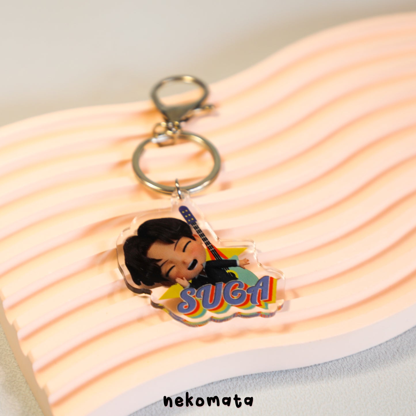 BTS Cartoon Keyring