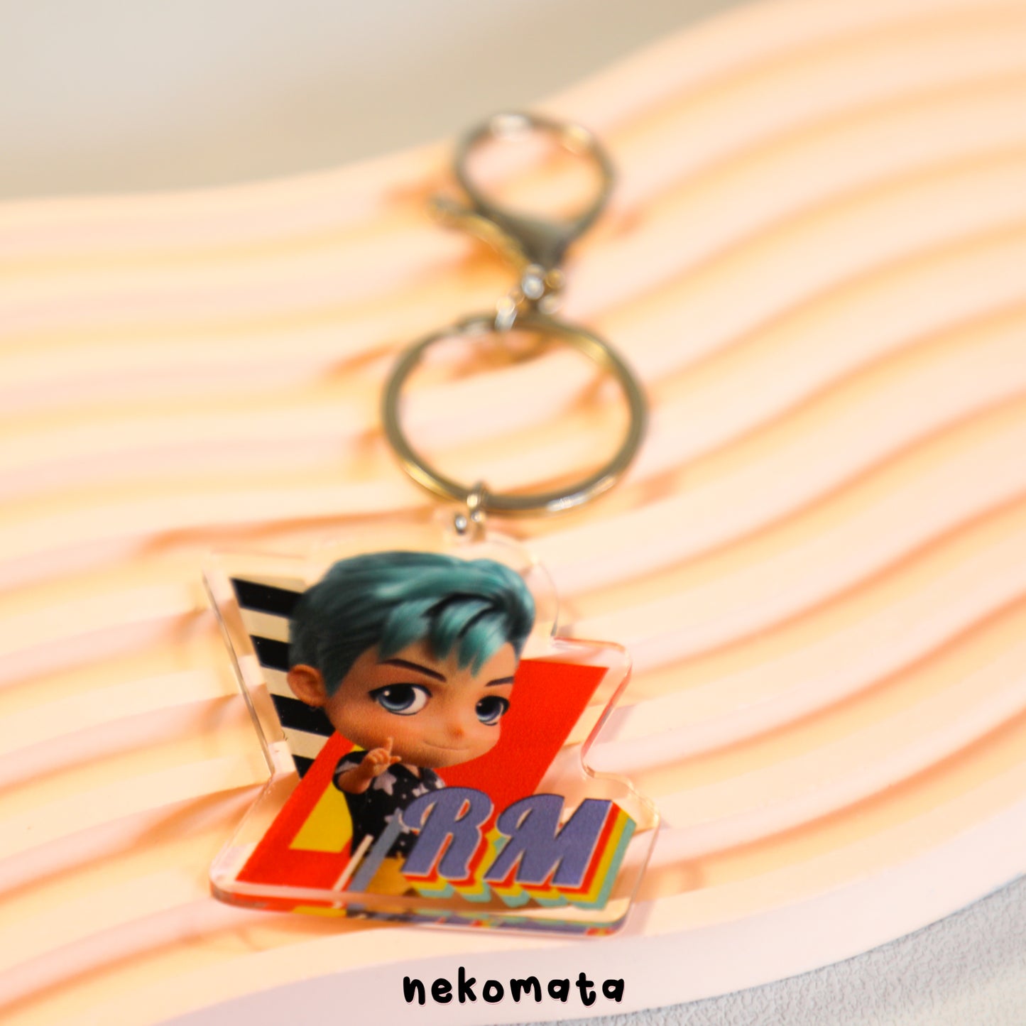 BTS Cartoon Keyring