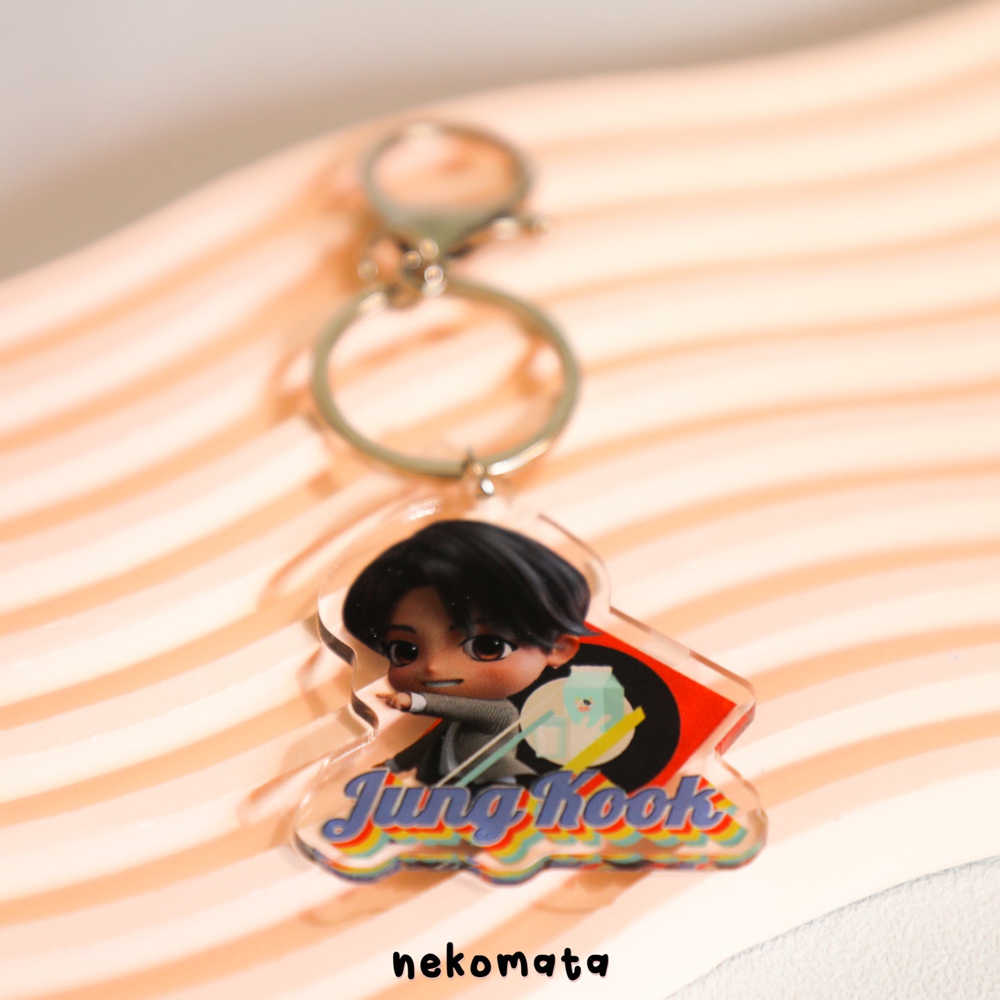 BTS Cartoon Keyring