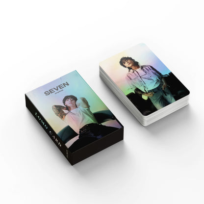 CARTES LOMO holographiques JUNGKOOK 'SEVEN'