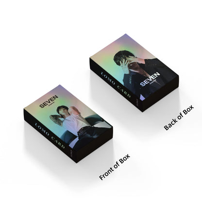 CARTES LOMO holographiques JUNGKOOK 'SEVEN'