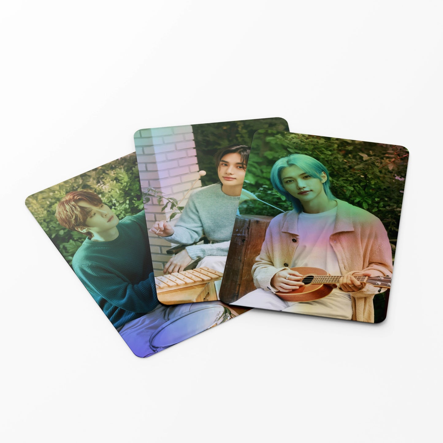 CARTES LOMO holographiques STRAY KIDS 'Little Forest'