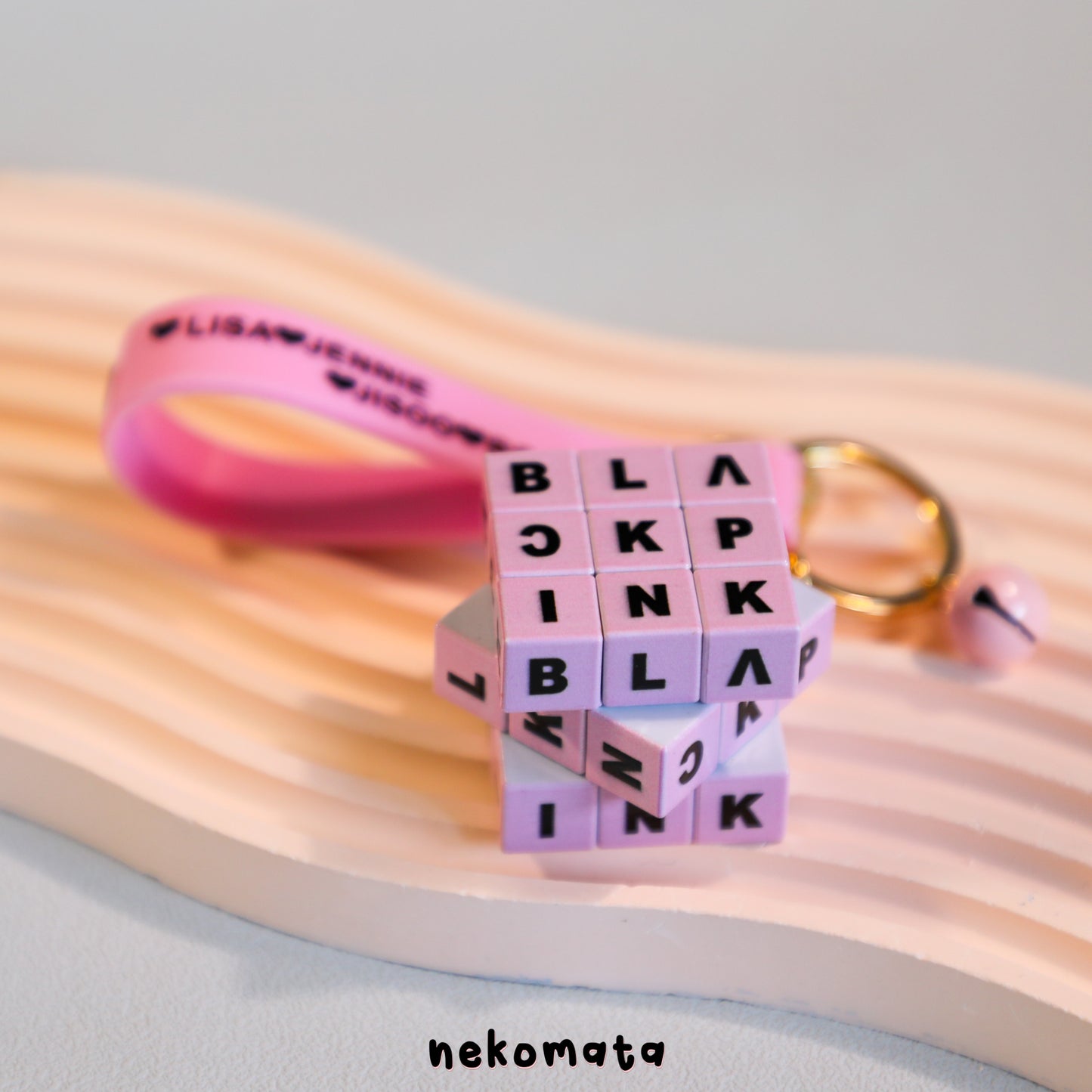 BLACKPINK Cube Keychain