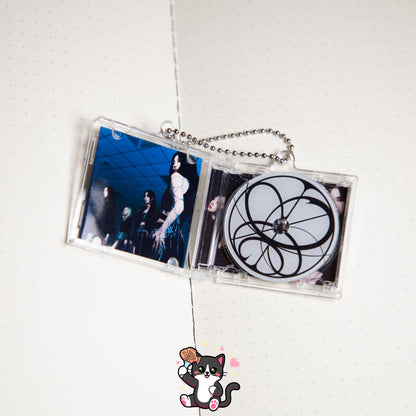 AESPA ARMAGEDDON MINI ALBUM KEYCHAIN (WITH NFC)