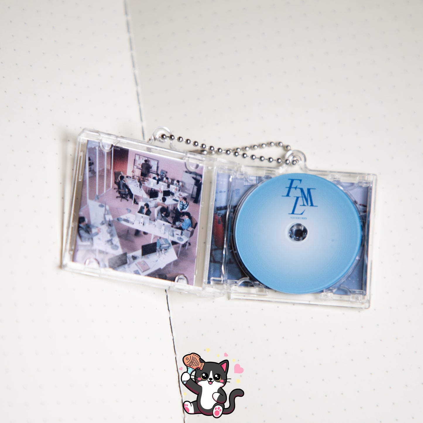 SEVENTEEN FML MINI ALBUM KEYCHAIN (WITH NFC)