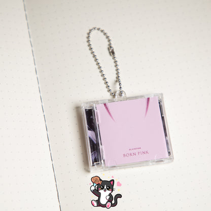 BLACKPINK BORN PINK MINI ALBUM KEYCHAIN (WITH NFC)