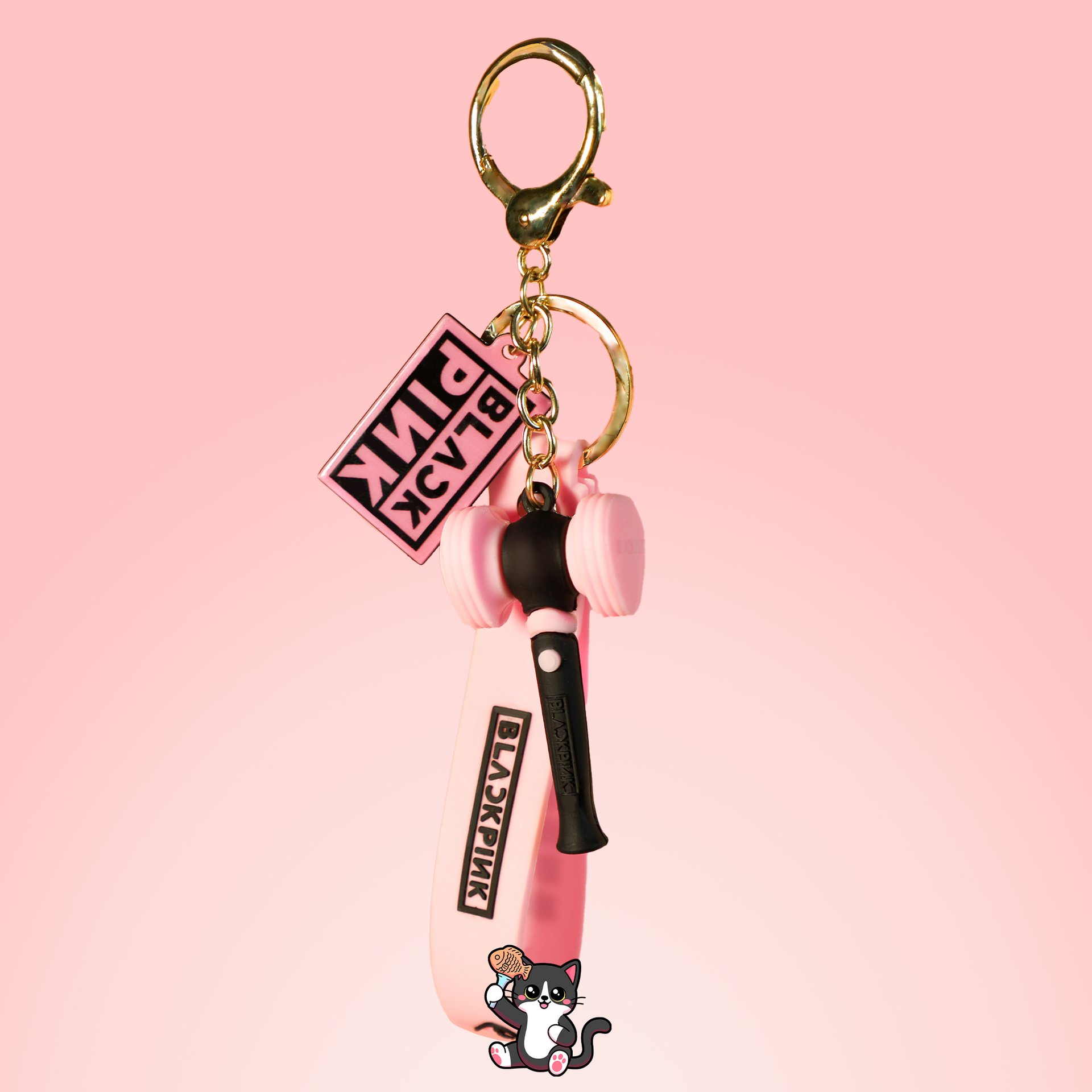 3D BLACKPINK Lightstick Keyring – Nekomata