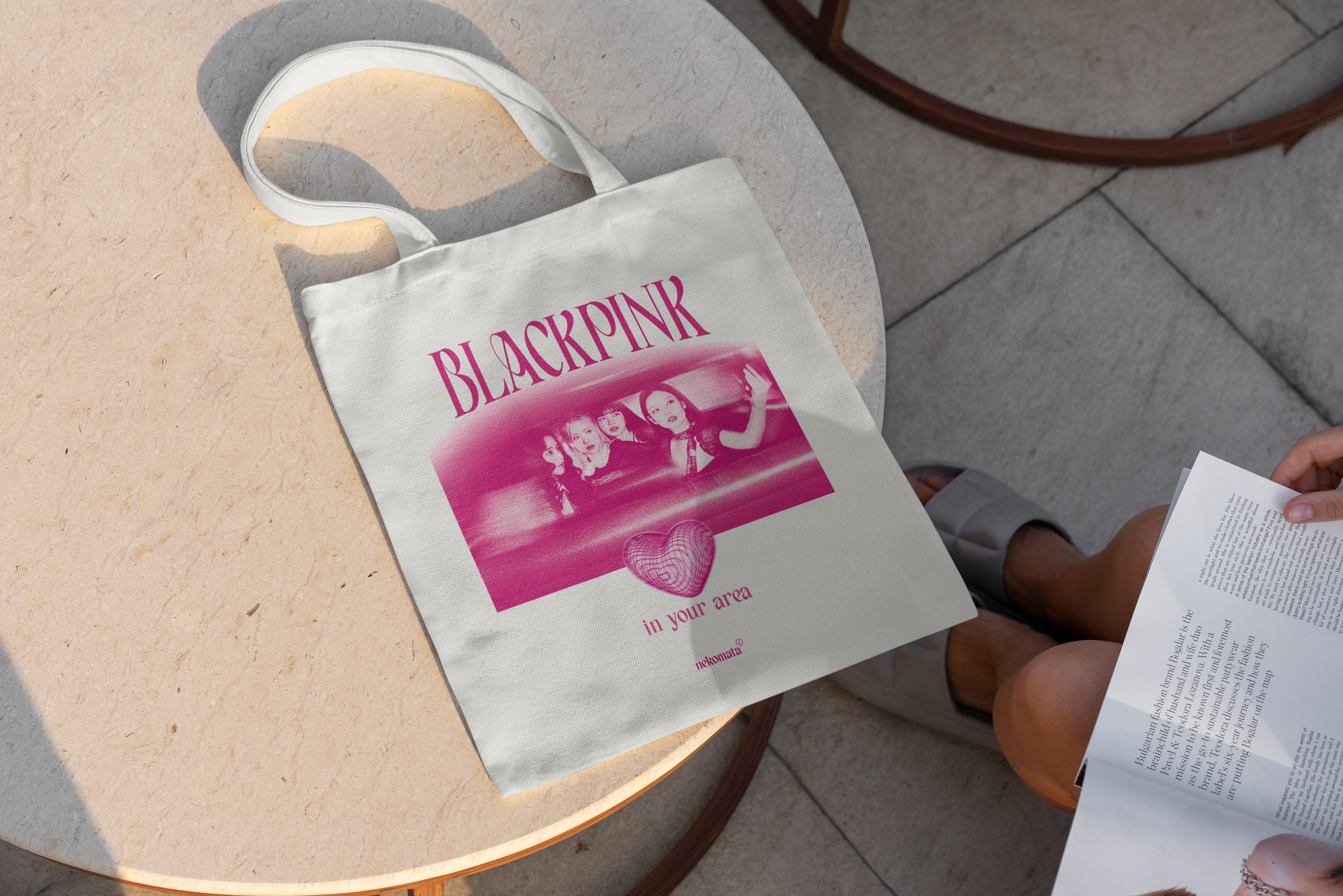 Tote discount bag blackpink