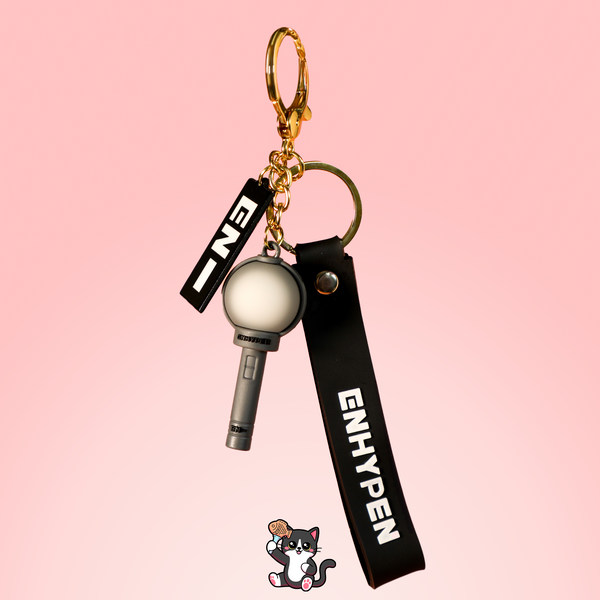 ENHYPEN*ライトスティックKEYRING公式 ENHYPEN - Official Light Stick Ver.2 Keyring
