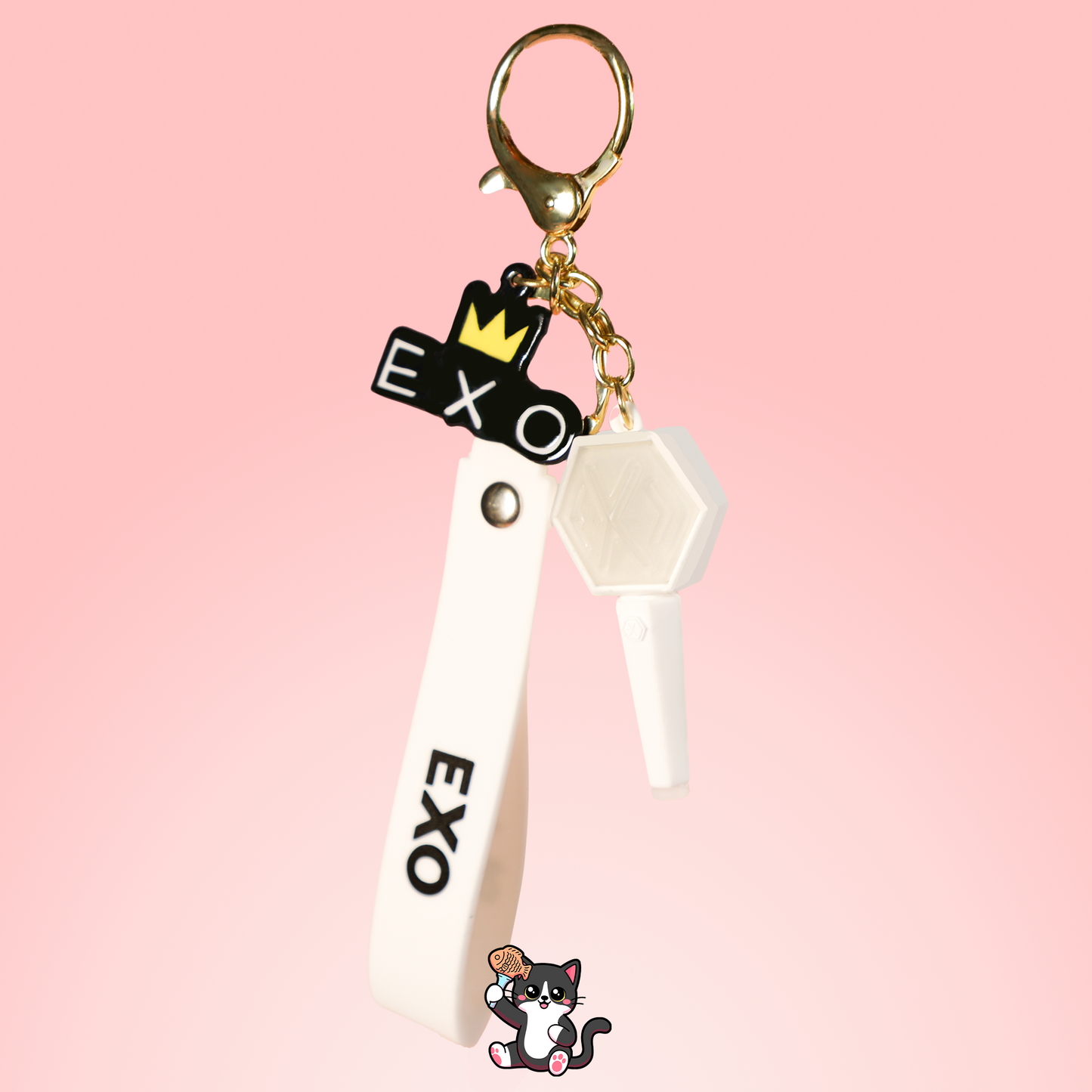 Porte-clés Lightstick 3D EXO