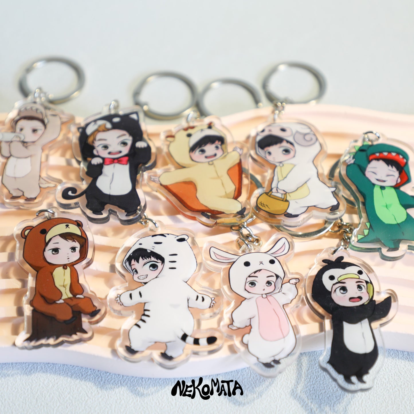 EXO Onesie Keychain