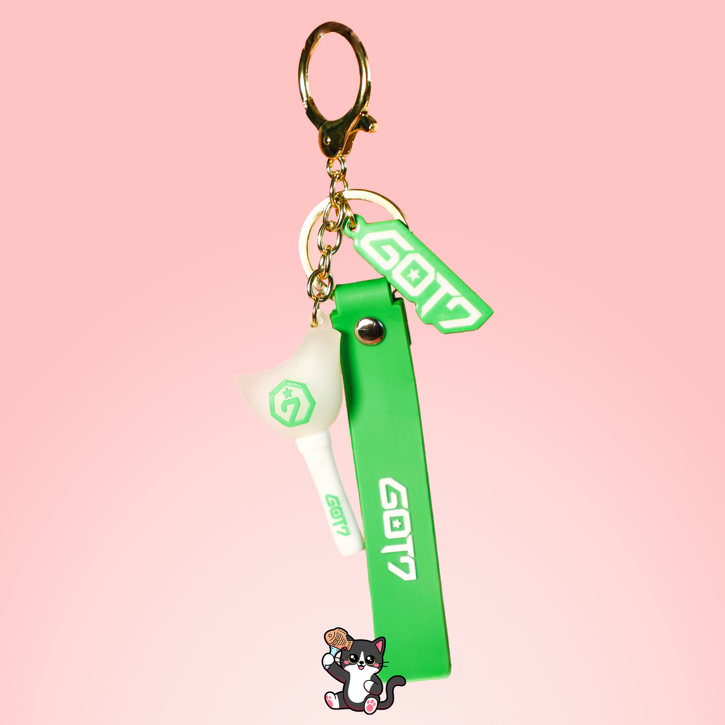 3D GOT7 Lightstick Keyring