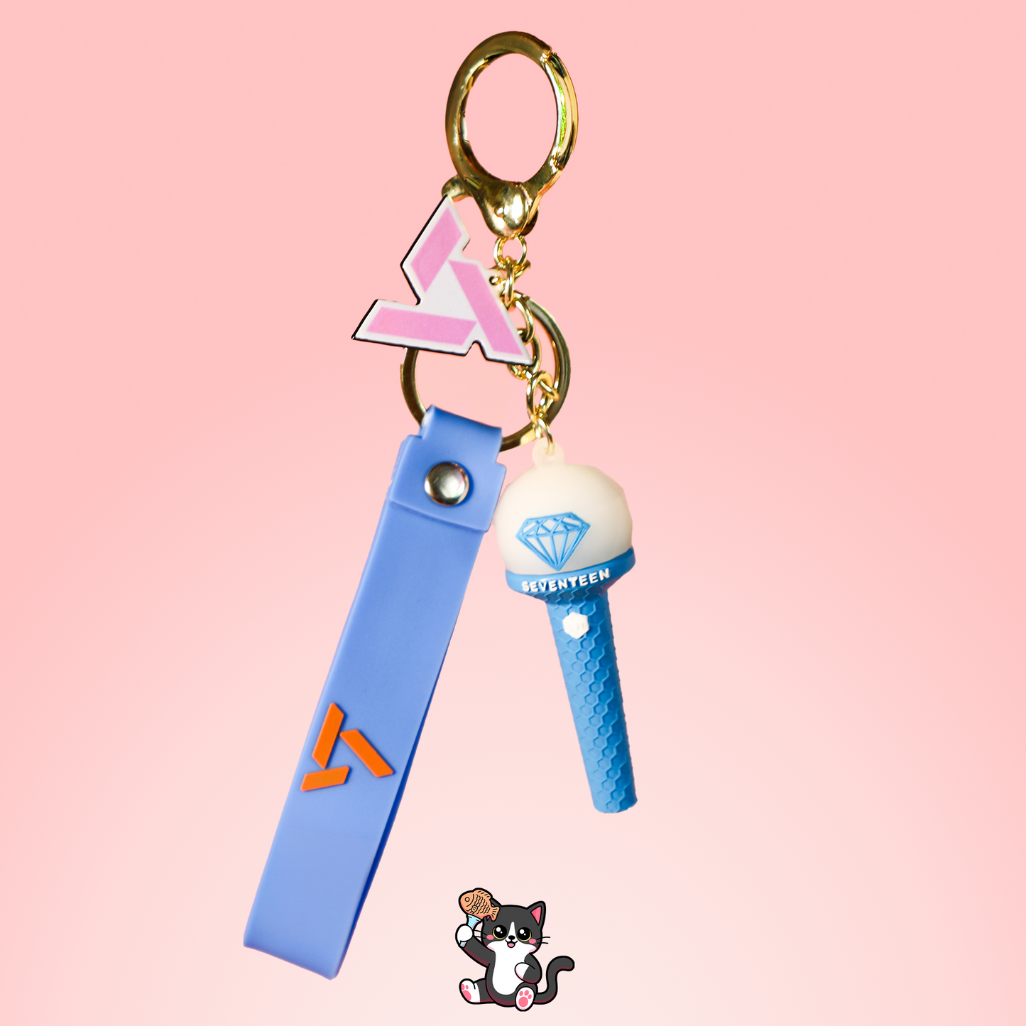 Porte-clés Lightstick 3D SEVENTEEN