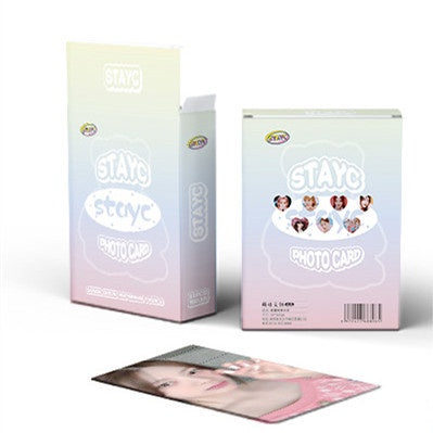 STAYC 'Teddy Bear' Holographic LOMO CARDS