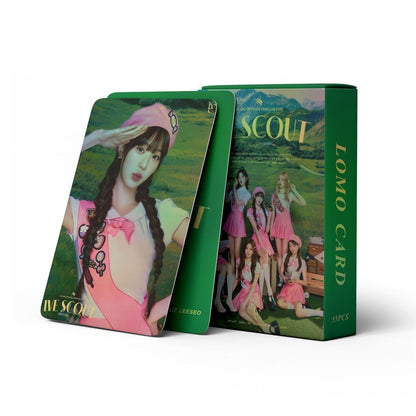 IVE 'SCOUT' Holographic LOMO CARDS
