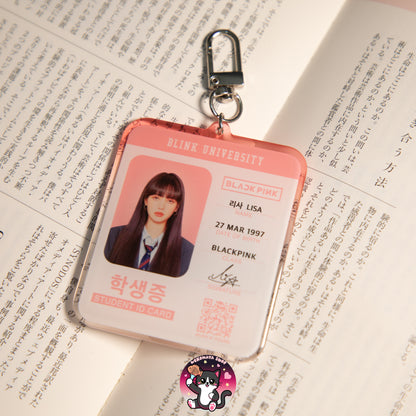 LISA STUDENT ID KEYCHAIN