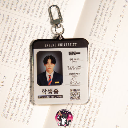 NIKI STUDENT ID KEYCHAIN