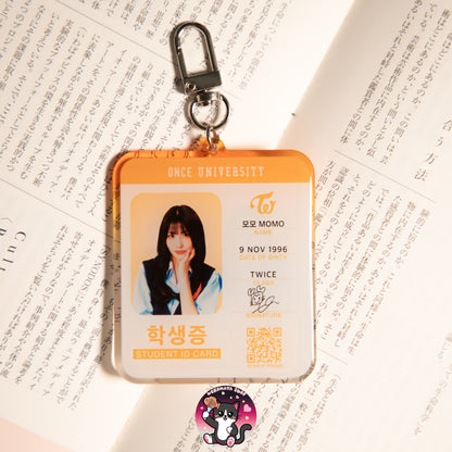 MOMO STUDENT ID KEYCHAIN