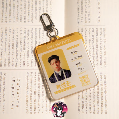 SAN STUDENT ID KEYCHAIN