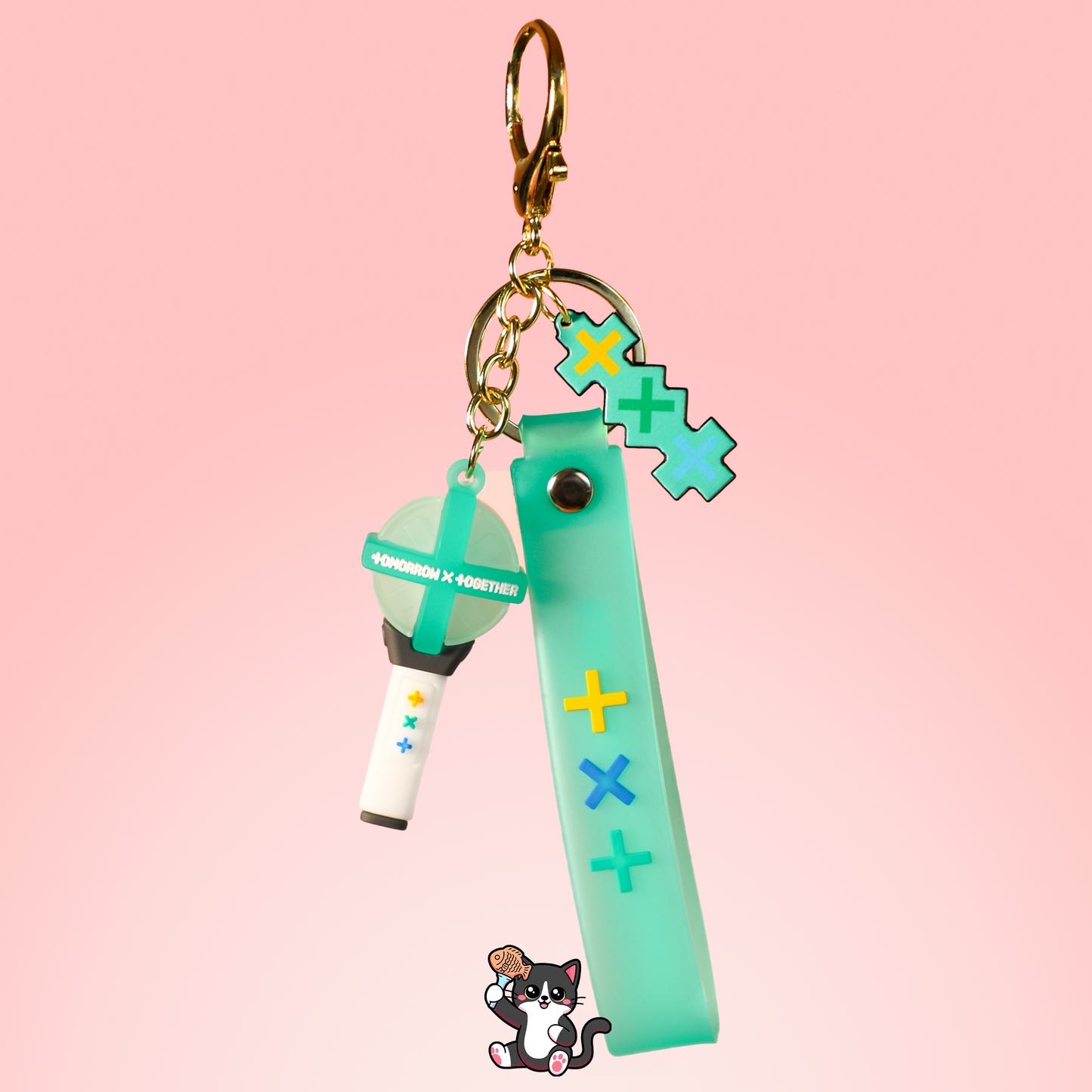 3D TXT Lightstick Keyring