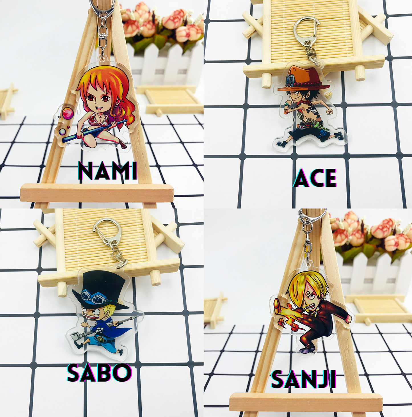 Porte-clés Chibi ONE PIECE