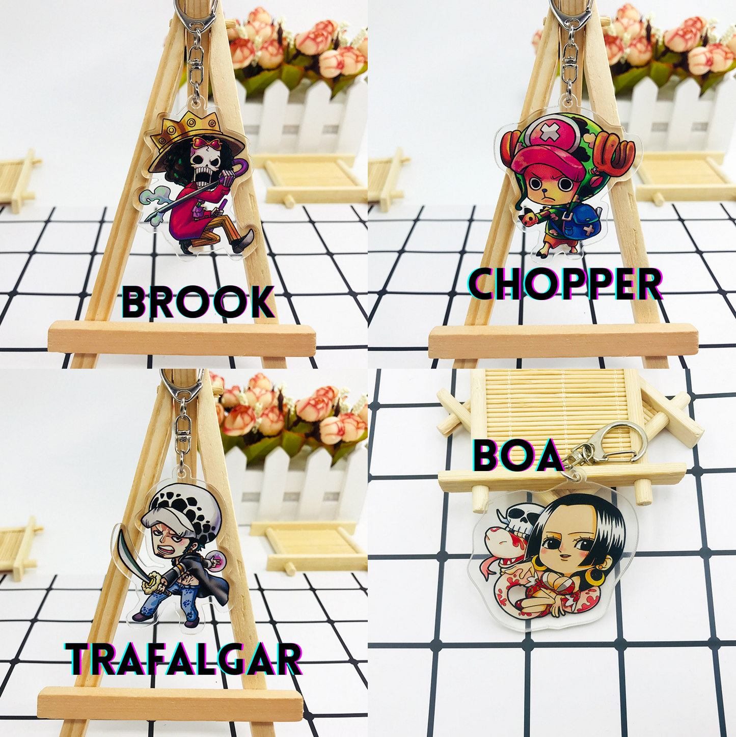 Chibi ONE PIECE Keyring