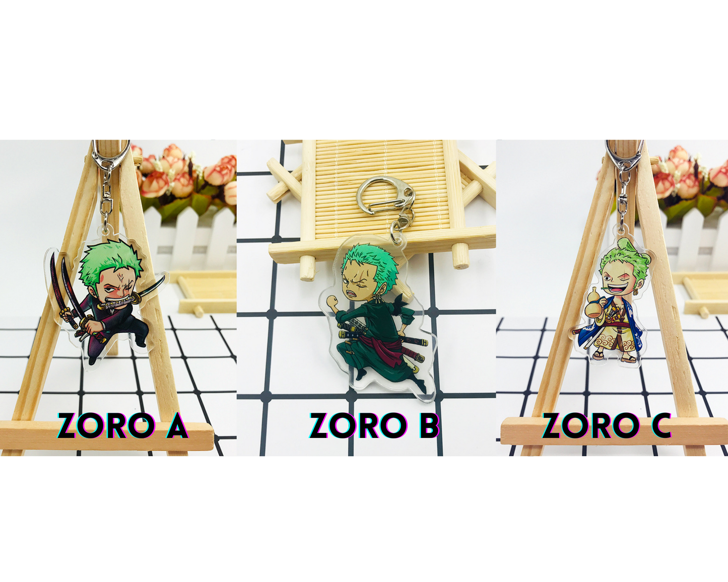 Chibi ONE PIECE Keyring